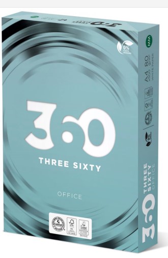 Папір для друку MM 360 Office A4, 80 г/м2, 500 арк.